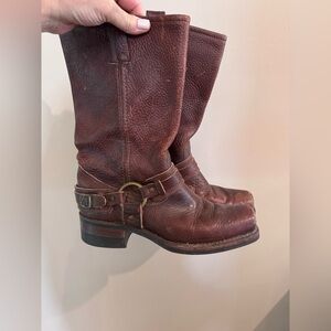 Frye harness boots